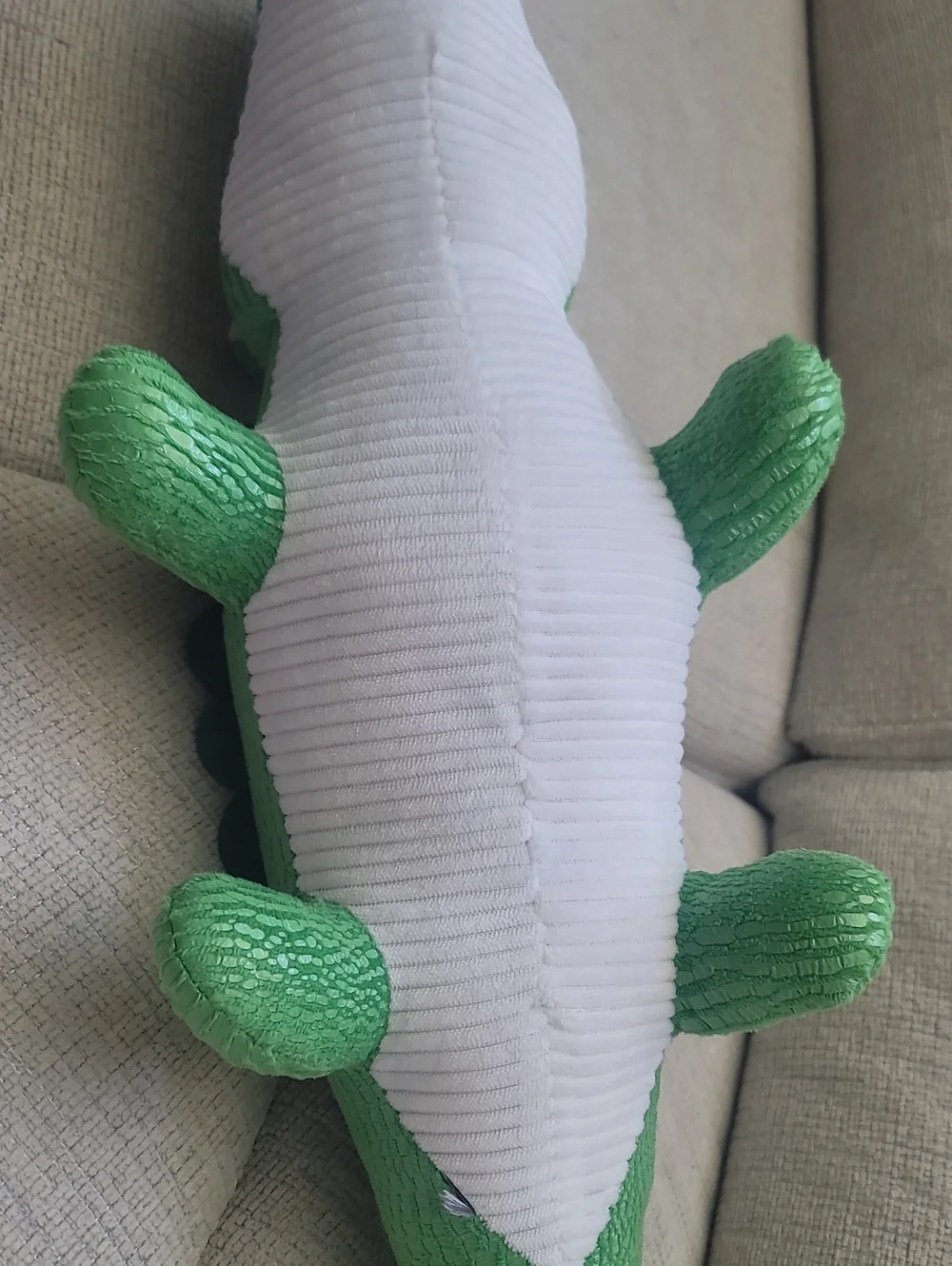 Cute Green Crocodile Plush Toy - Soft Alligator Doll